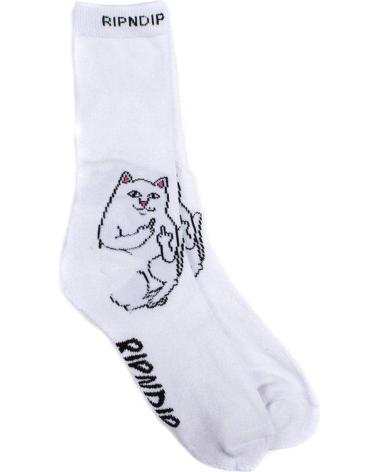 RIPNDIP CALCETINES LORD NERMAL SOCKS BLANCO