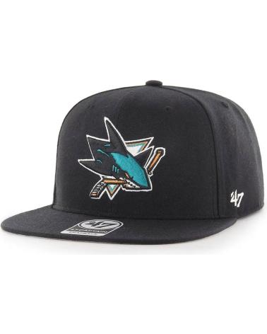 47 BRAND GORRA CAPTAIN NHL SAN JOSE SHARKS NO SHOT 47 CAPTAIN