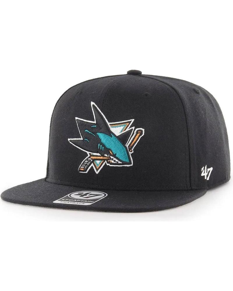 47 BRAND GORRA CAPTAIN NHL SAN JOSE SHARKS NO SHOT 47 CAPTAIN