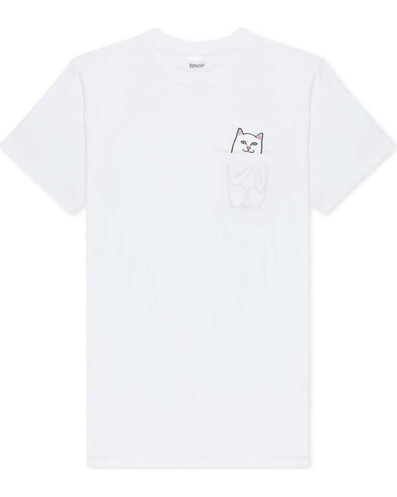 RIPNDIP LORD NERMAL POCKET T-SHIRT WEISS