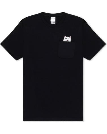 RIPNDIP CAMISETA LORD NERMAL POCKET TEE BLACK