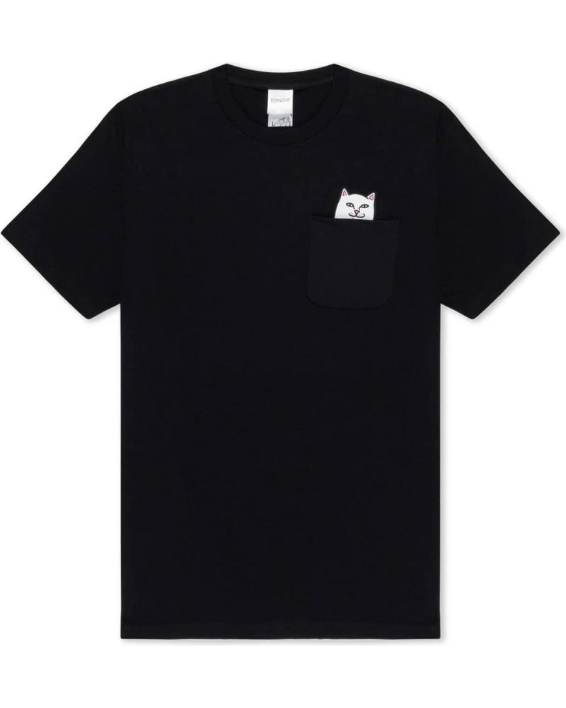 RIPNDIP LORD NERMAL POCKET T-SHIRT SCHWARZ