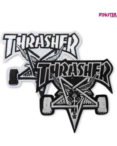 THRASHER PARCHE SKATE GOAT NEGRO