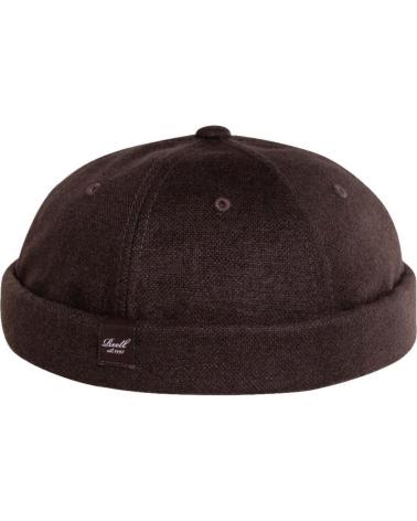 REELL GORRA SIN VISERA DOCKER CAP DARK BROWN TWEED