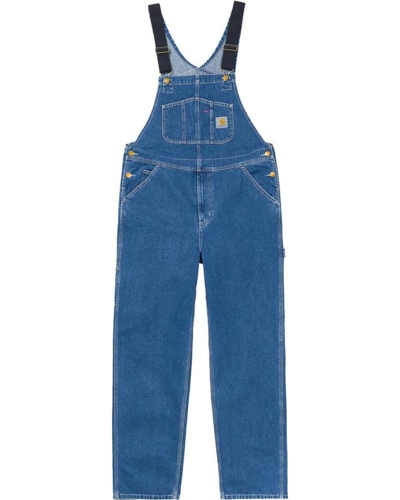 MACACÃO JEANS CARHARTT BIB OVERALL BLUE STONE WASHED