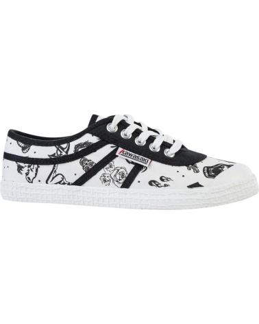 Sapatilhas-De-Hombre-KAWASAKI-TATTOO-CANVAS-SHOE-K202420-1002-WHITE