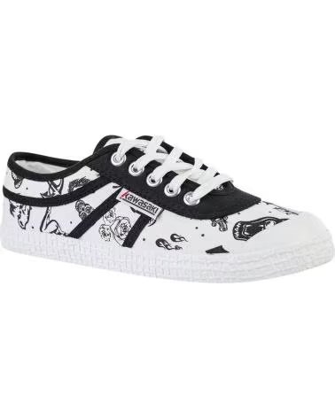 KAWASAKI TATTOO CANVAS SHOE K202420 1002 WHITE