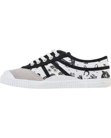 KAWASAKI TATTOO CANVAS SHOE K202420 1002 WHITE