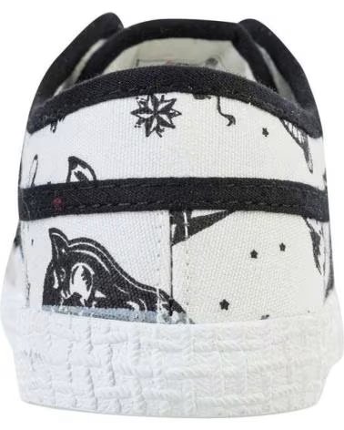 KAWASAKI TATTOO CANVAS SHOE K202420 1002 WHITE