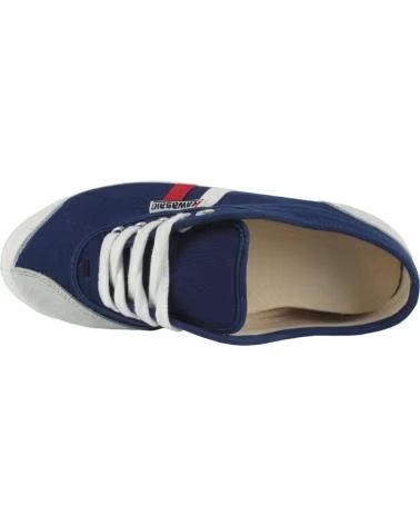 KAWASAKI RETRO 23 CANVAS SHOE K2390W NAVY STRIPE BLUE