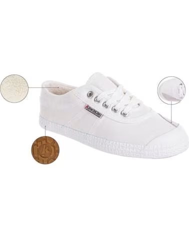 KAWASAKI ORIGINAL TEDDY CANVAS SHOE K204501 1002 WHITE