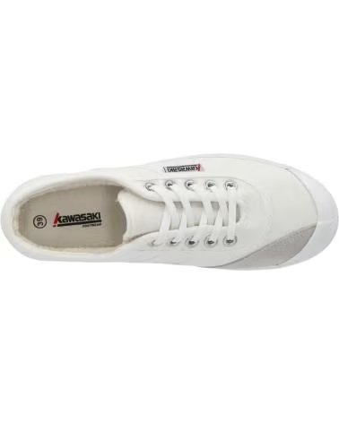 KAWASAKI ORIGINAL TEDDY CANVAS SHOE K204501 1002 WHITE