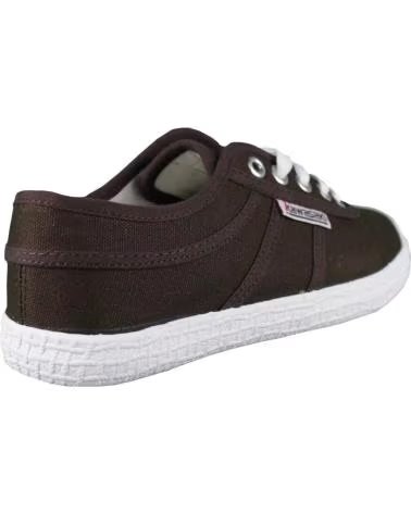 KAWASAKI ORIGINAL CANVAS SHOE K192495 5045 CHOCOLATE BROWN