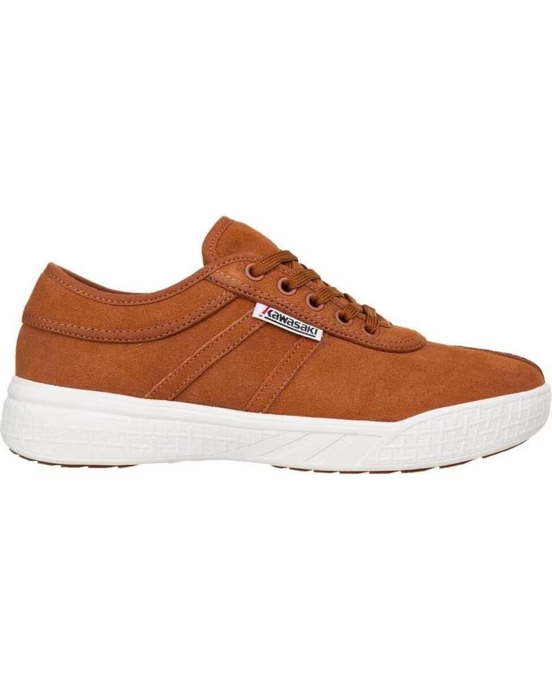 KAWASAKI LEAP SUEDE SHOE K204414 5069 ADOBE BROWN