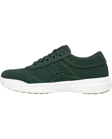 KAWASAKI LEAP SUEDE SHOE K204414 3053 DEEP FOREST GREEN