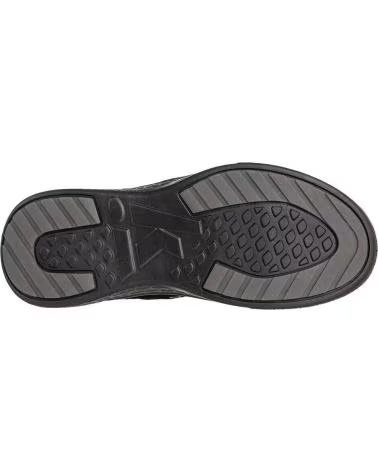 KAWASAKI LEAP SUEDE SHOE K204414 1001S SOLID BLACK