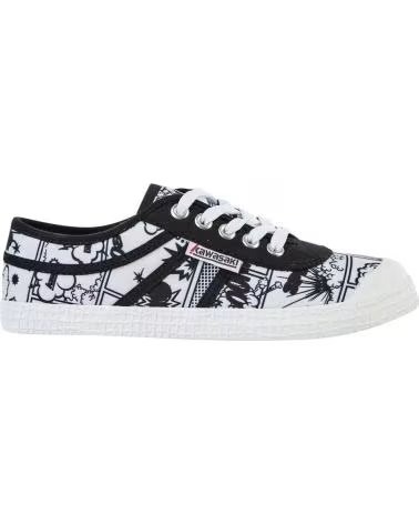 Sportif-De-Hombre-KAWASAKI-CARTOON-CANVAS-SHOE-K202410-1002-WHITE