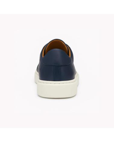 SNEAKERS DUCA DI MORRONE FABRIZIOPELLE IN PELLE BLU BLUE