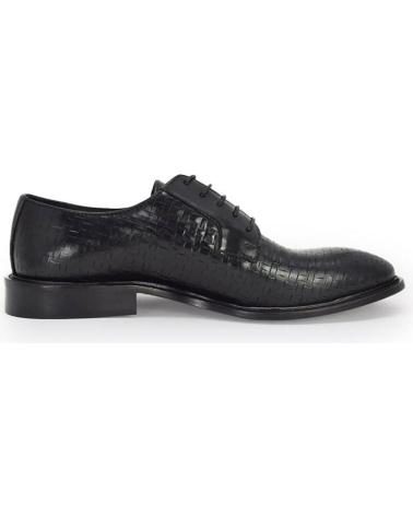 DUCA DI MORRONE FILIBERTO INT BLACK - SCARPE STRINGATE CLASSICHE IN PELLE BLACK