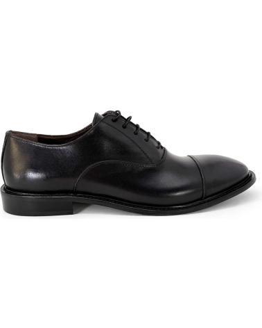 SCARPE OXFORD IN PELLE DUCA DI MORRONE AMEDEO NERO BLACK