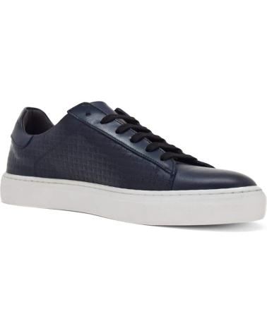 SNEAKERS CASUAL DUCA DI MORRONE GIACOMO IN PELLE BLU BLUE
