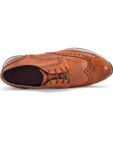 SCARPE OXFORD DUCA DI MORRONE GIUSEPPE BROGUE MARRONE COGNAC BROWN