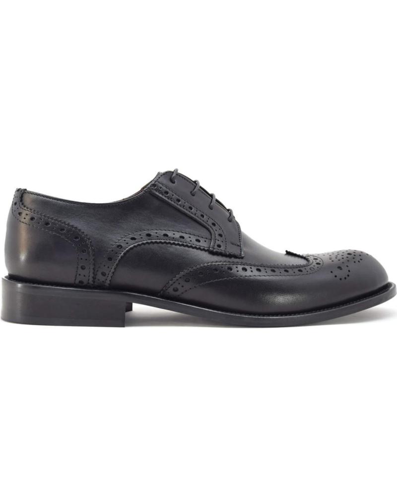 SCARPE BROGUE DUCA DI MORRONE LUDOVICO NERE BLACK