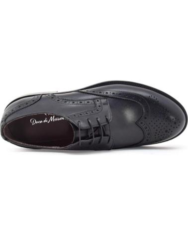 SCARPE BROGUE DUCA DI MORRONE LUDOVICO NERE BLACK