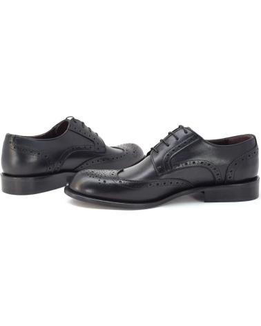 SCARPE BROGUE DUCA DI MORRONE LUDOVICO NERE BLACK