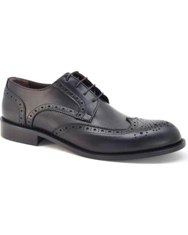 SCARPE BROGUE DUCA DI MORRONE LUDOVICO NERE BLACK