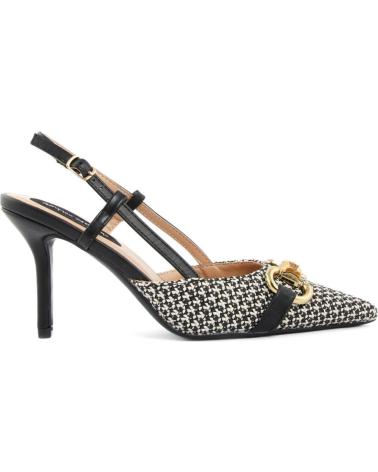 DÉCOLLETÉ SLINGBACK FASHION ATTITUDE FAMBMA55 NERE CON DETTAGLIO CATENA BLACK