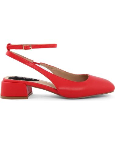 DÉCOLLETÉ CON TACCO BASSO FASHION ATTITUDE FAM9922 ROSSE CON CINTURINO ALLA CAVIGLIA RED