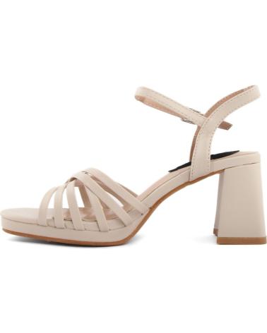 SANDALO CON TACCO FASHION ATTITUDE FAMMBA110 MARRONE CON PLATEAU BROWN
