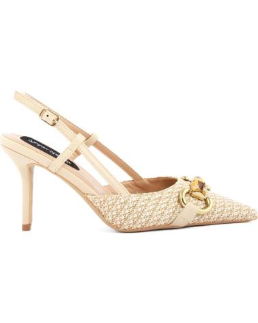 DÉCOLLETÉ SLINGBACK FASHION ATTITUDE FAMBMA55 MARRONE CON FIBBIA DECORATIVA BROWN