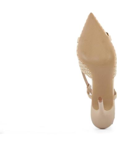 DÉCOLLETÉ SLINGBACK FASHION ATTITUDE FAMBMA55 MARRONE CON FIBBIA DECORATIVA BROWN
