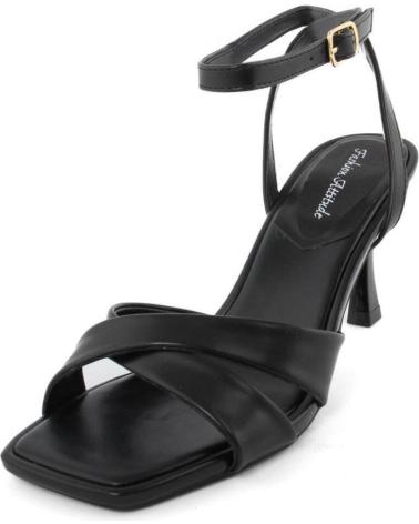 SANDALI CON TACCO FASHION ATTITUDE FAM95237 NERE BLACK