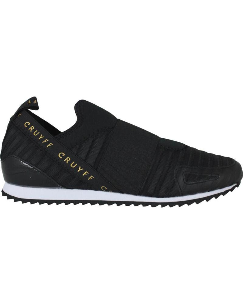 SNEAKERS UNISEX CRUYFF ELASTICO CC7574201 NERO ORO 490 BLACK-GOLD
