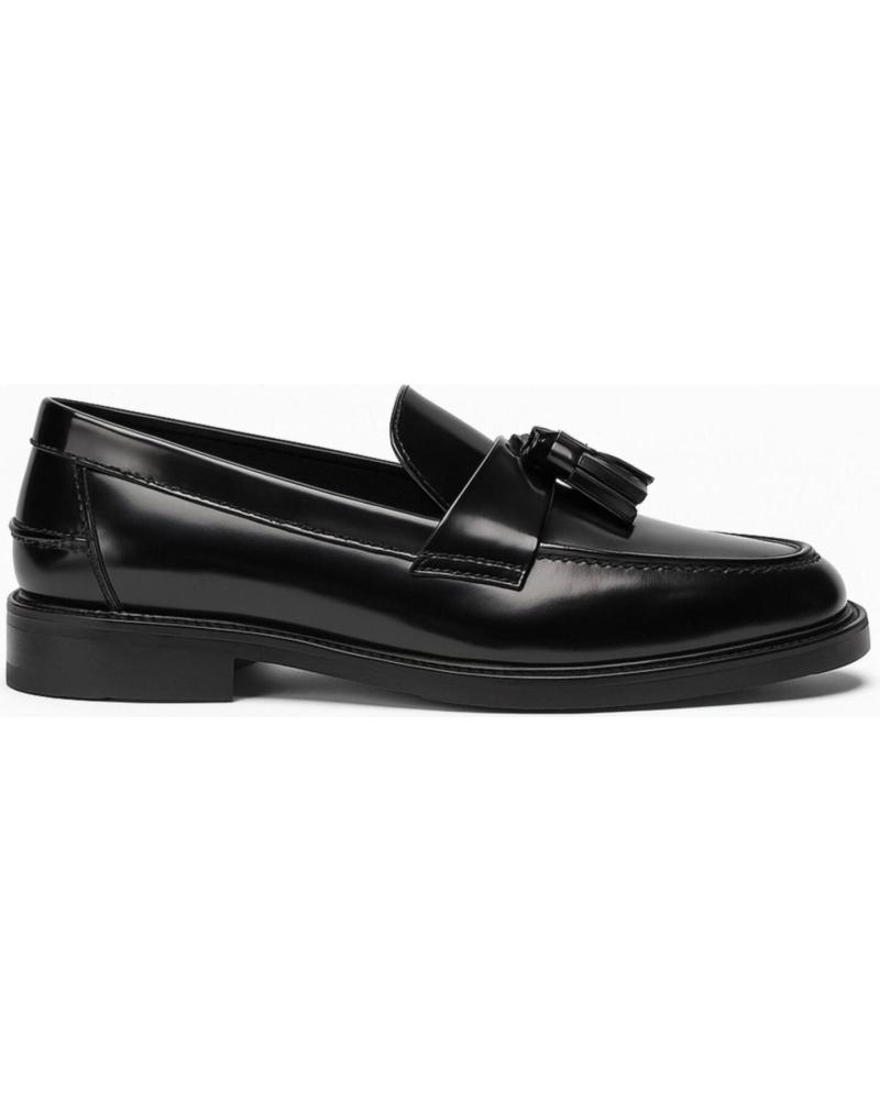 MOCASSINO DUCA DI MORRONE ASCANIOPELLE IN PELLE NERA BLACK