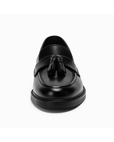 MOCASSINO DUCA DI MORRONE ASCANIOPELLE IN PELLE NERA BLACK