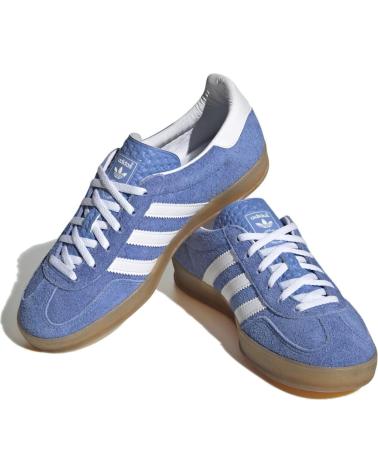 ADIDAS GAZELLE INDOOR HQ8717 WOMEN'S BLUE SNEAKERS AZUL