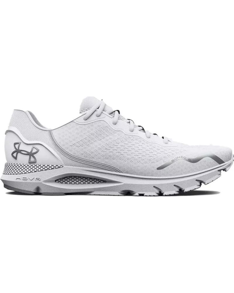 WEISSE UNDER ARMOUR FREIZEIT-SNEAKER BLANCO