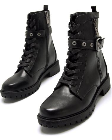 Inizio-MTNG-STIVALI STILE MILITARE MTNG 54771 NERI CON FIBBIE-NEGRO