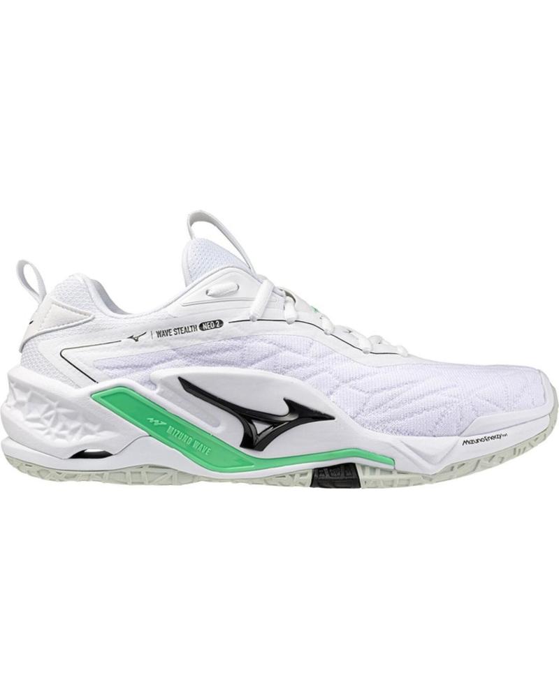 SCARPA MIZUNO WAVE STEALTH NEO 2 BIANCO E BLU AZUL