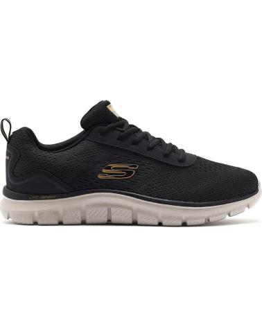 SCARPE CASUAL SKECHERS GLENDOR NERE NEGRO