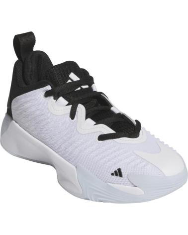 SCARPE DA BASKET ADIDAS INITIATION JUNIOR BIANCHE BLANCO