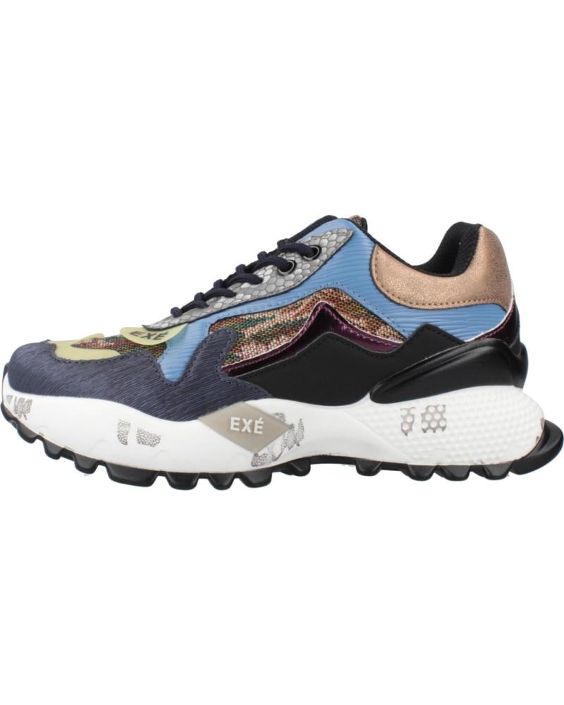 SNEAKERS URBANE EXE D190608-13E BLU NERO BLU PU BLACK BLUE