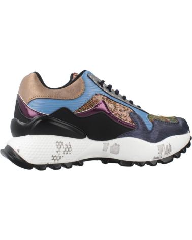 SNEAKERS URBANE EXE D190608-13E BLU NERO BLU PU BLACK BLUE