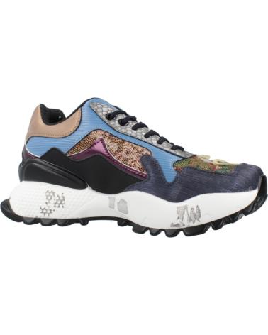 SNEAKERS URBANE EXE D190608-13E BLU NERO BLU PU BLACK BLUE