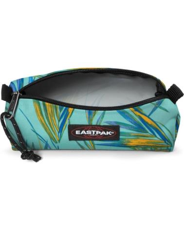 ESTUCHE ESCOLAR EASTPAK BENCHMARK SINGLE FLORAL AQUA AQUA