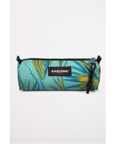 ESTUCHE ESCOLAR EASTPAK BENCHMARK SINGLE FLORAL AQUA AQUA